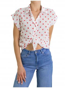 Camicia con pois